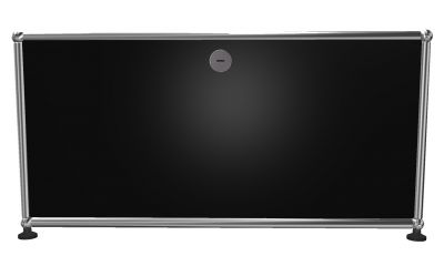 USM Haller Lowboard 1 Drawer Graphite black - FAST DELIVERY